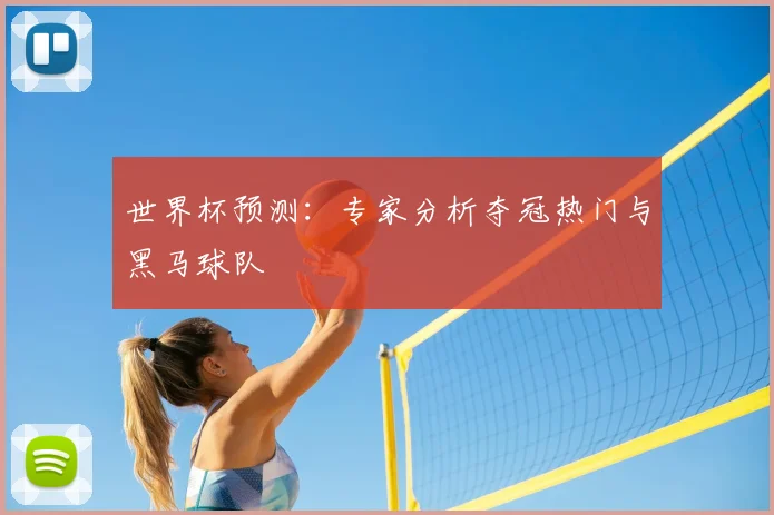 世界杯预测：专家分析夺冠热门与黑马球队